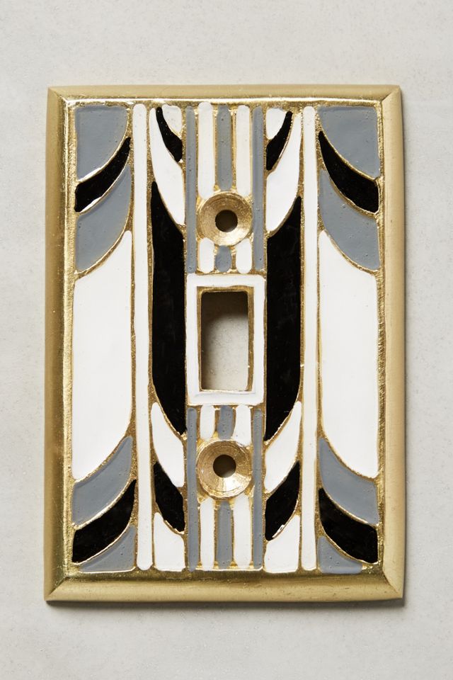 Retro Swirl Switch Plate #4