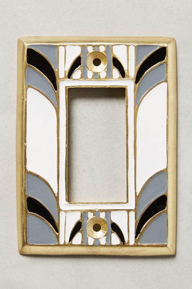 Retro Swirl Switch Plate #5