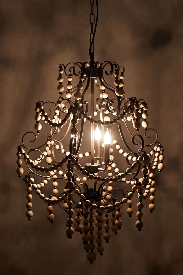 Wooden Sidi Chandelier #4