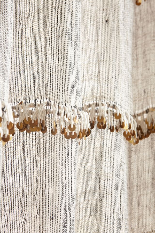 Graduated Tassel Curtain  #1