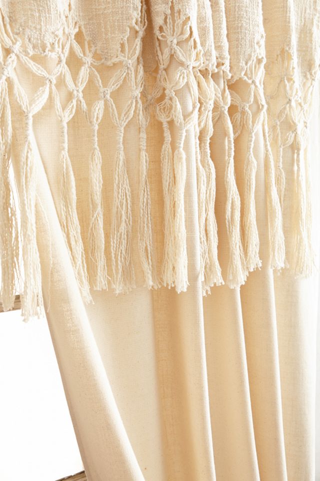 Knotted Macrame Curtain #1