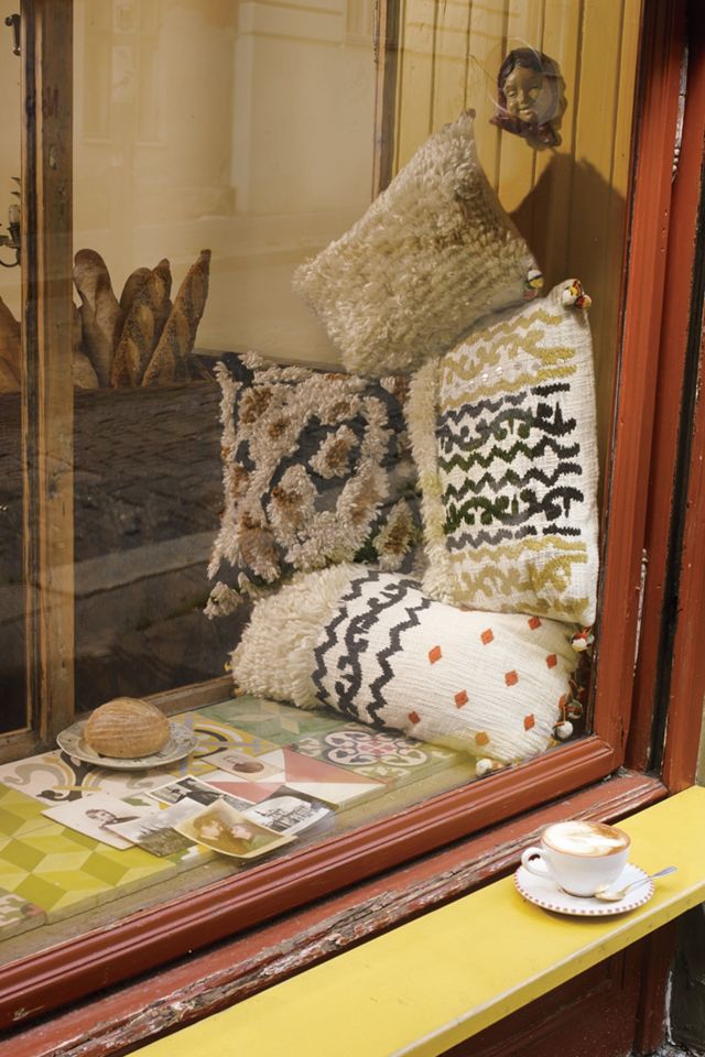 Embroidered Kosala Pillow #4