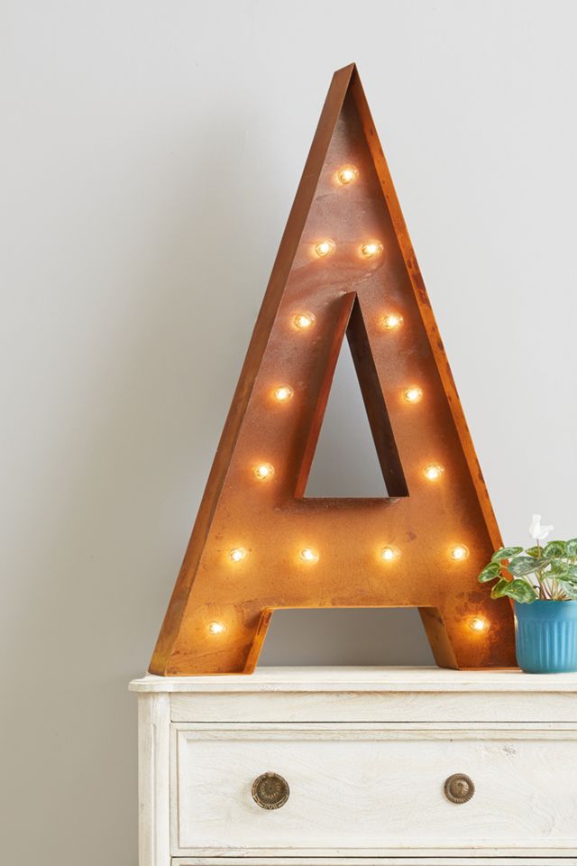 Monogram Marquee Light #1