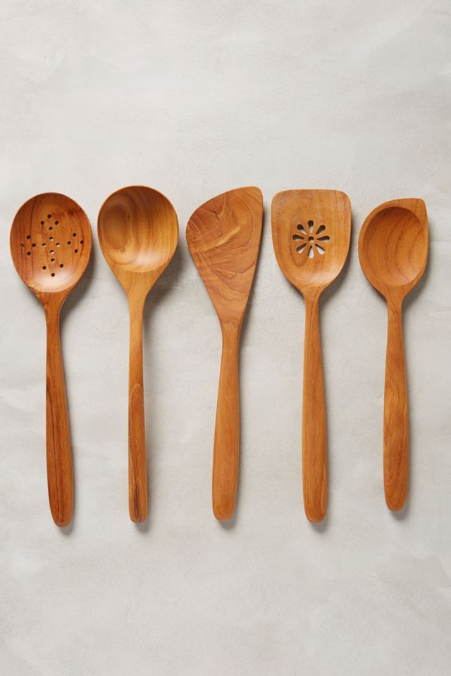 Teakwood Utensil Set #2
