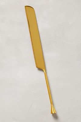 Gilded Cornet Cake Knife