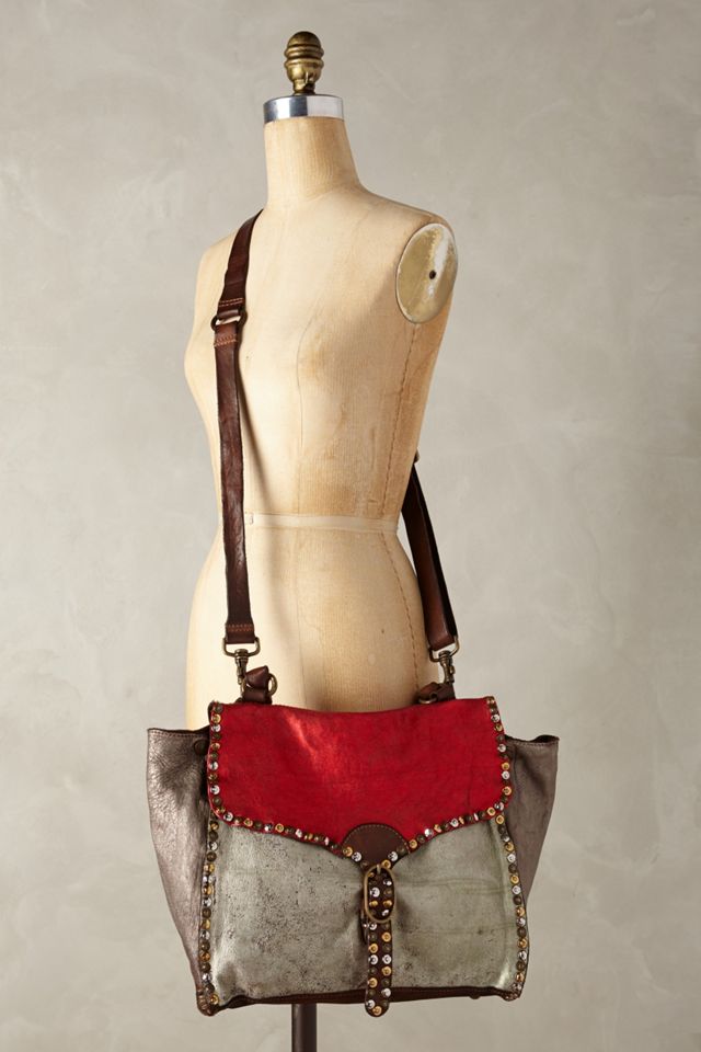 Studded Metallic Shoulder Bag #3