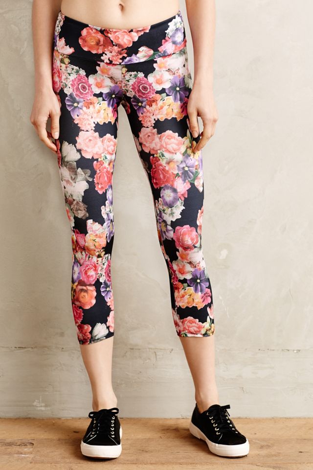 Pop-Print Capri Leggings #1