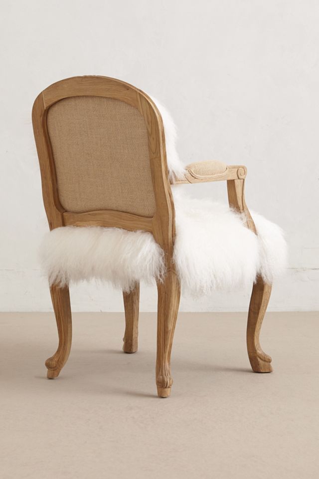 Luxe Fur Occasional Chair #1