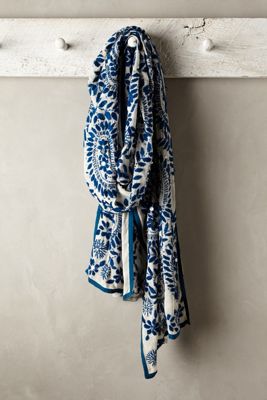 Mariacarla Embroidered Scarf