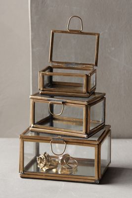 Mirrored Image Display Boxes