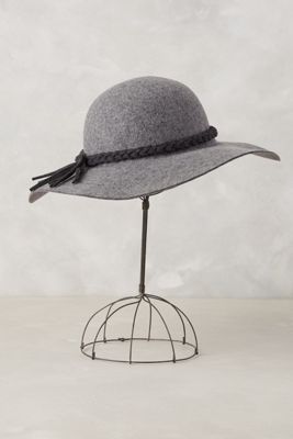 Braid Trim Floppy Hat