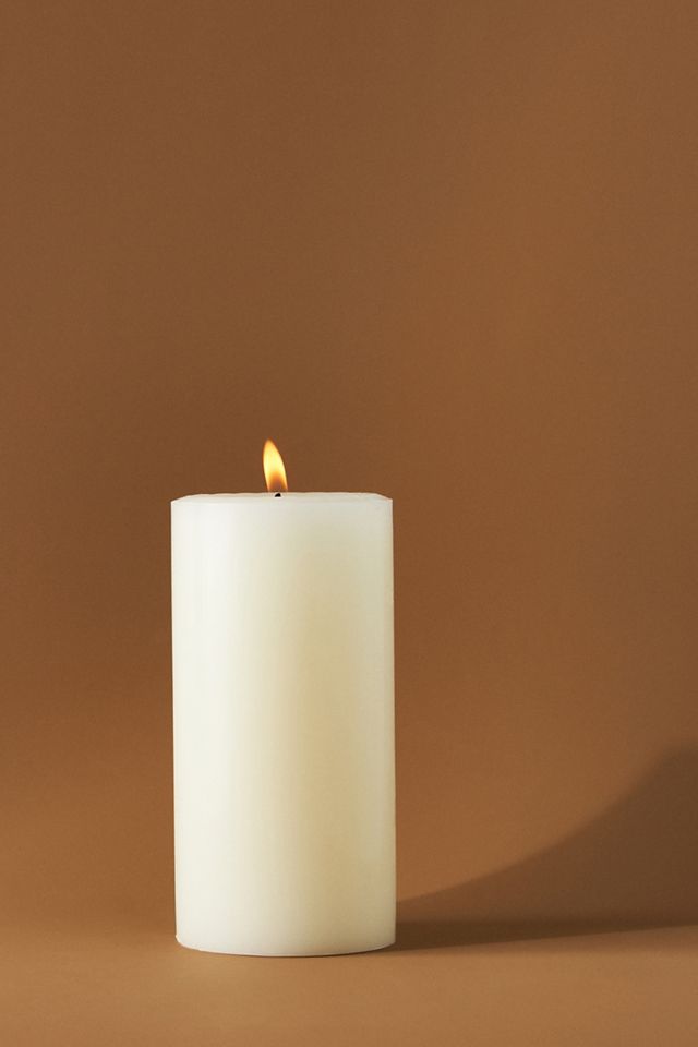Capri Blue Pillar Candle #2