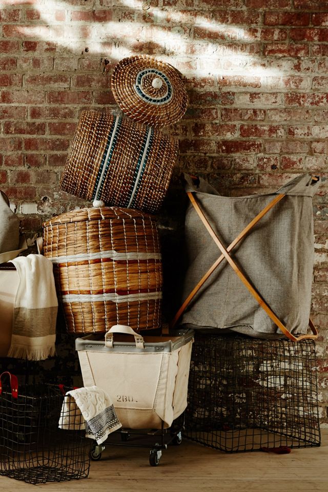 Large Cross-Fold Laundry Basket #2