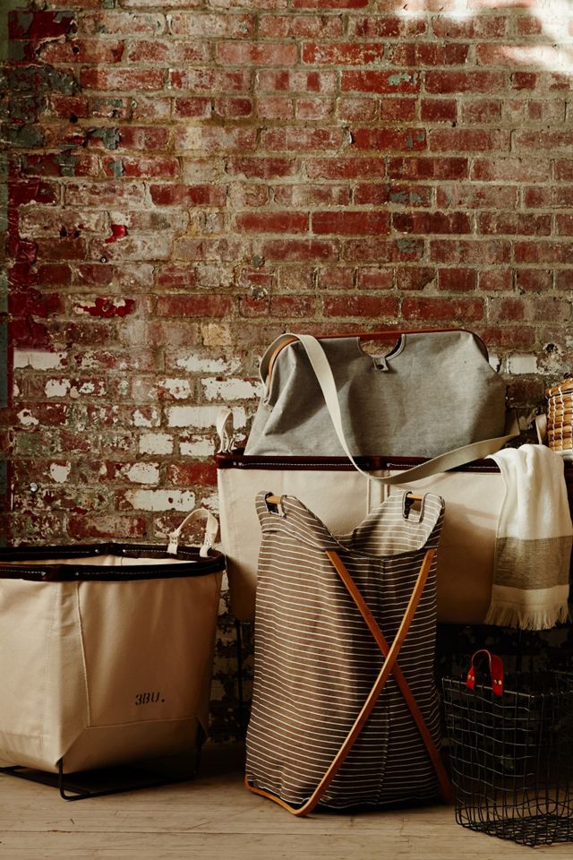 Tall Cross-Fold Laundry Basket #3