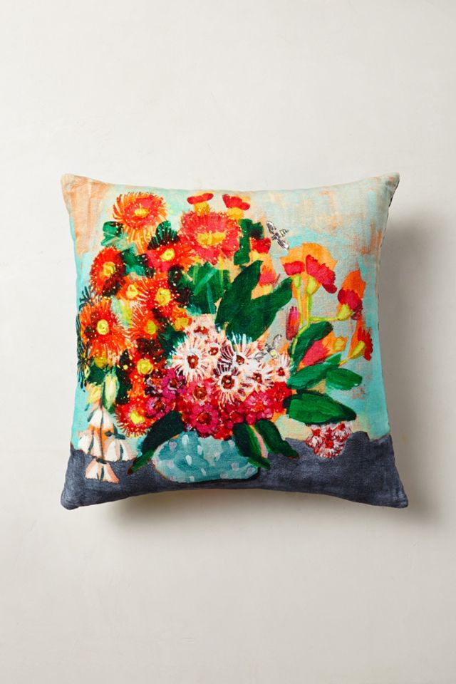 In-Bloom Portrait Pillow #1