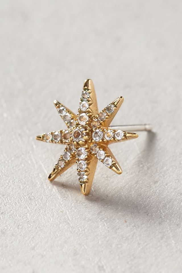 Elizabeth and James Compass Rose Studs #1