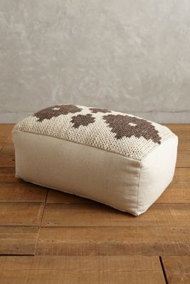 Handknit Paragon Pouf