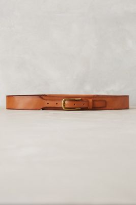 Tapered Leather Belt