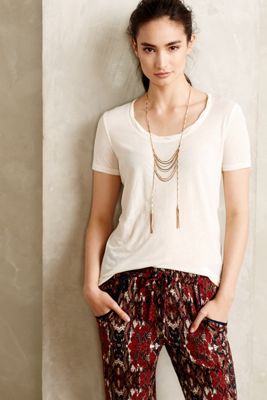 Scooped Layering Tee