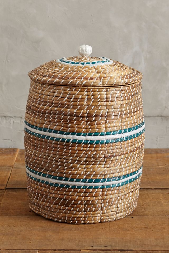 Hand-Braided Storage Basket #2