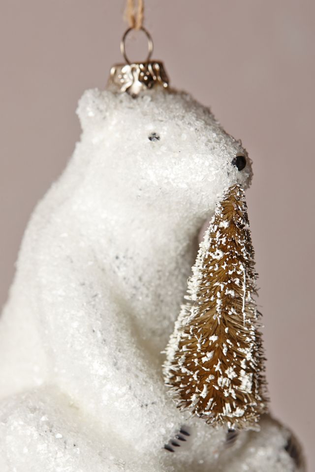 Polar Bear Ornament #2