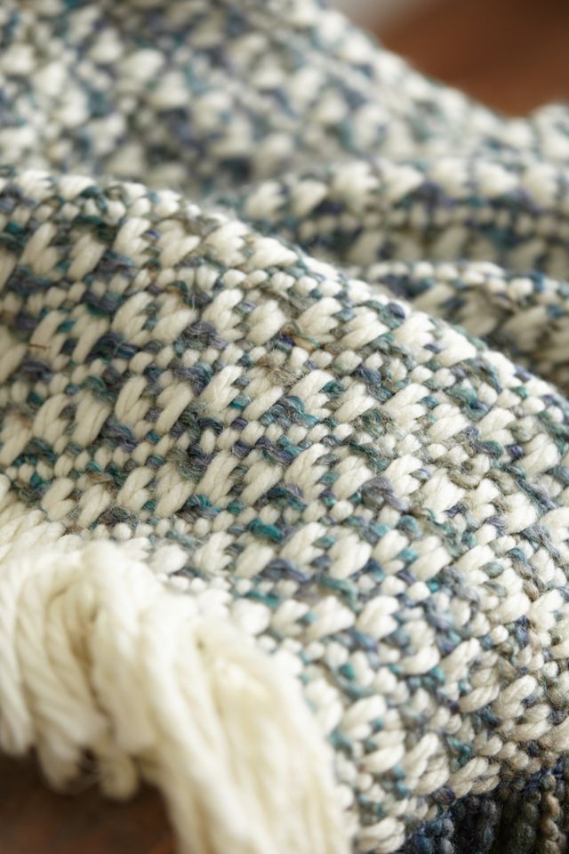 Tonal Fringe Throw #4