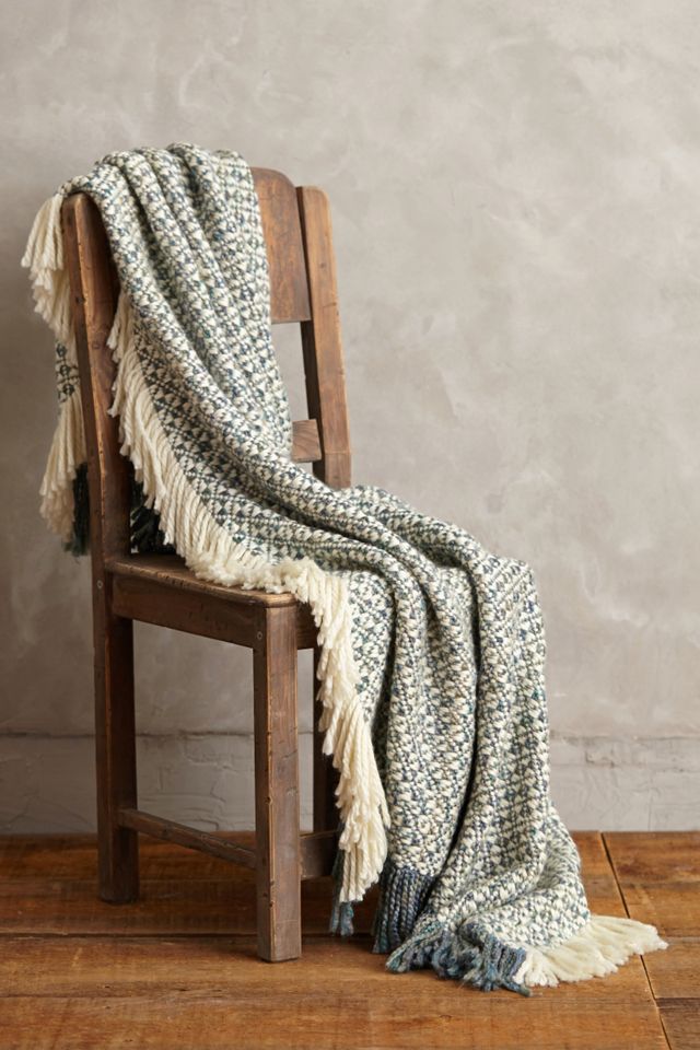 Tonal Fringe Throw #1