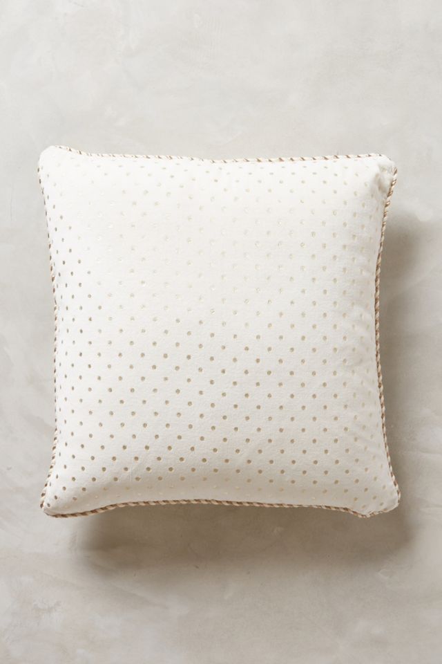Dotted Velvet Pillow #1