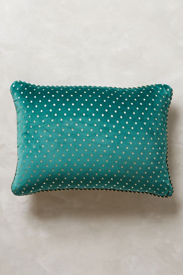 Dotted Velvet Pillow #3