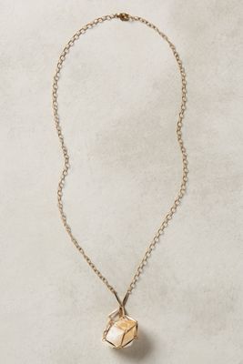 Caged Quartz Pendant