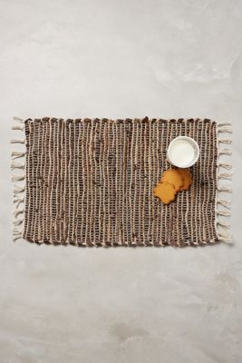 Leather-Twined Placemat