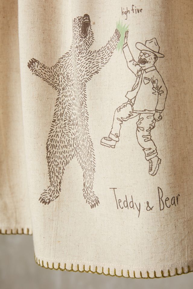 Teddy & Bear Dishtowel #2