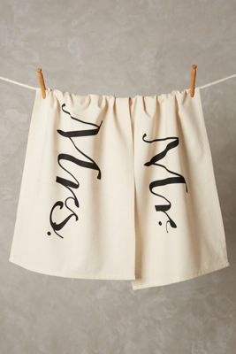 Mr. & Mrs. Dishtowel Set