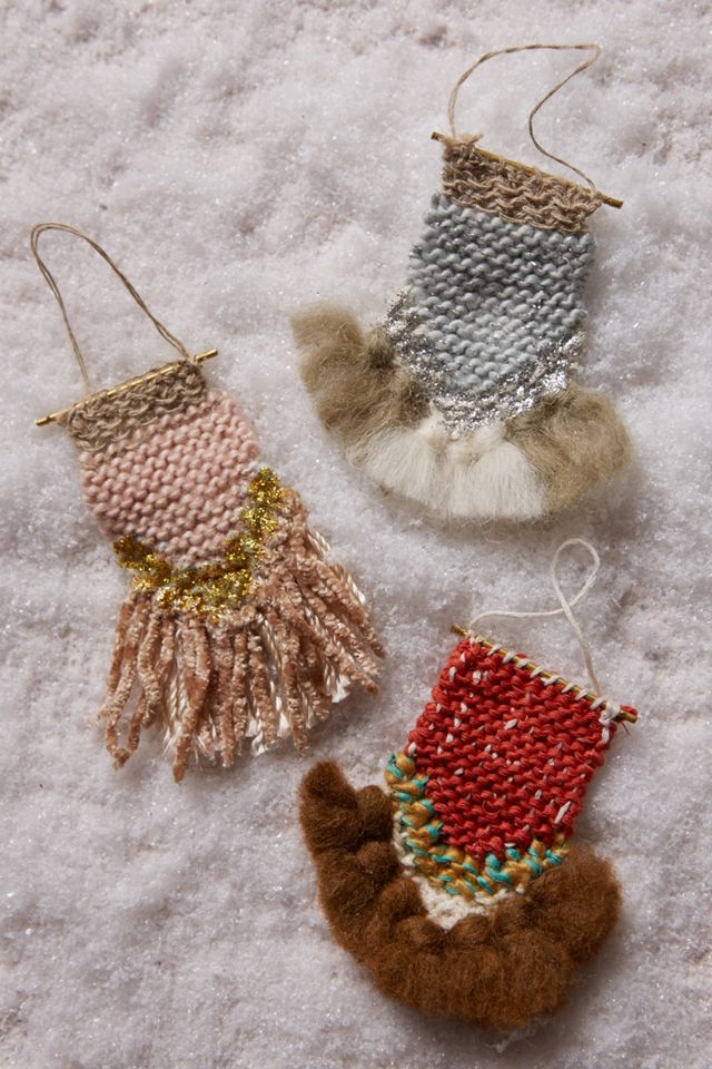 Woven Loom Ornament #2