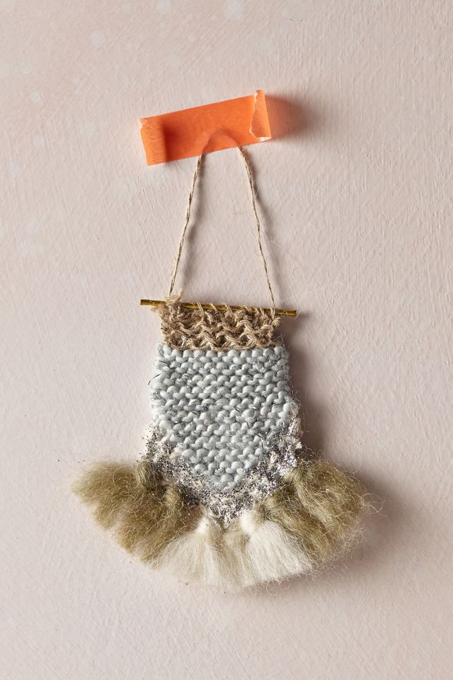 Woven Loom Ornament #1