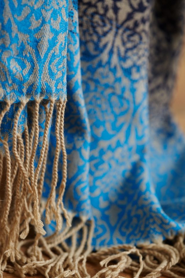 Ombre Jacquard Throw #3