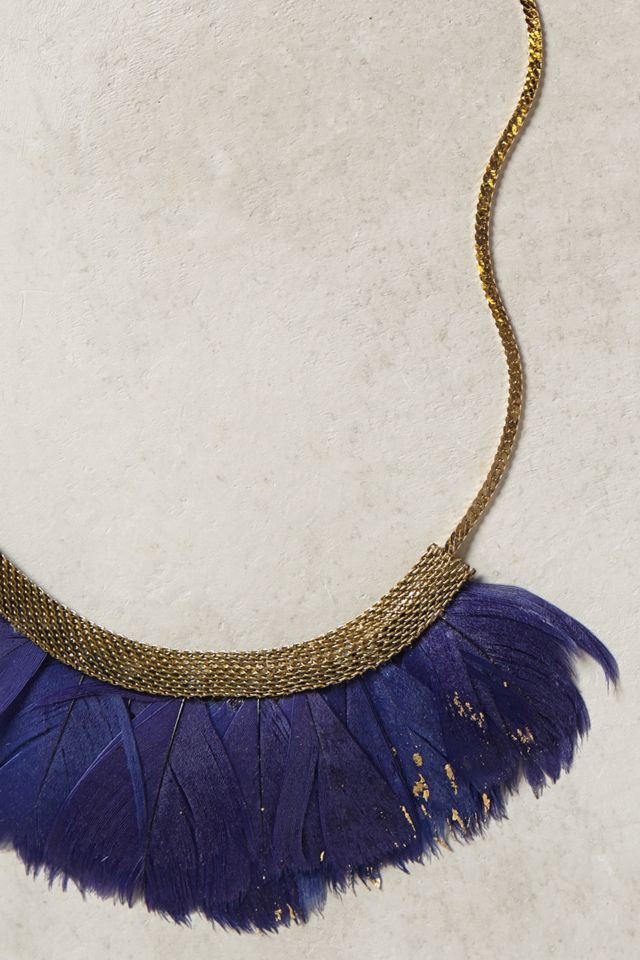 Fanned Feather Necklace #2