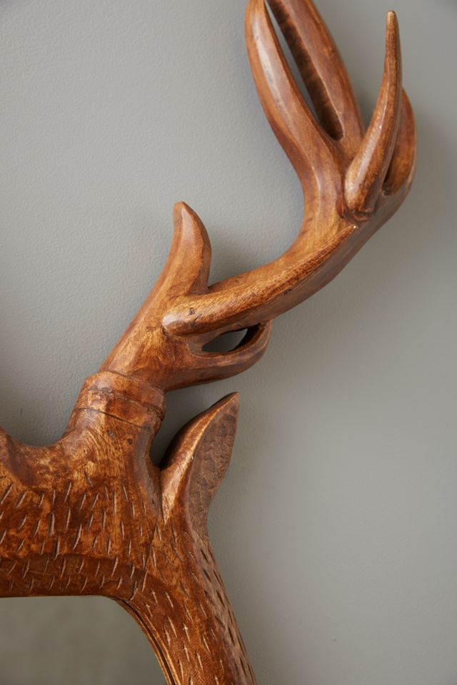 Stag Antlers Mirror #1