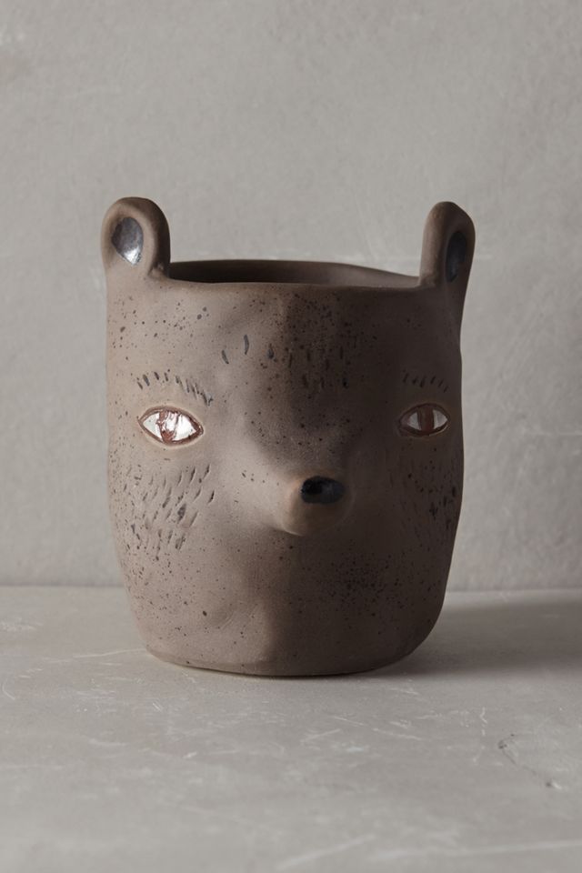 Forest Critter Garden Pot  #1