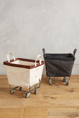 Small Mobile Canvas Bin