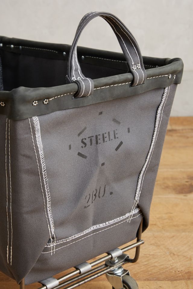 Medium Mobile Canvas Bin #1