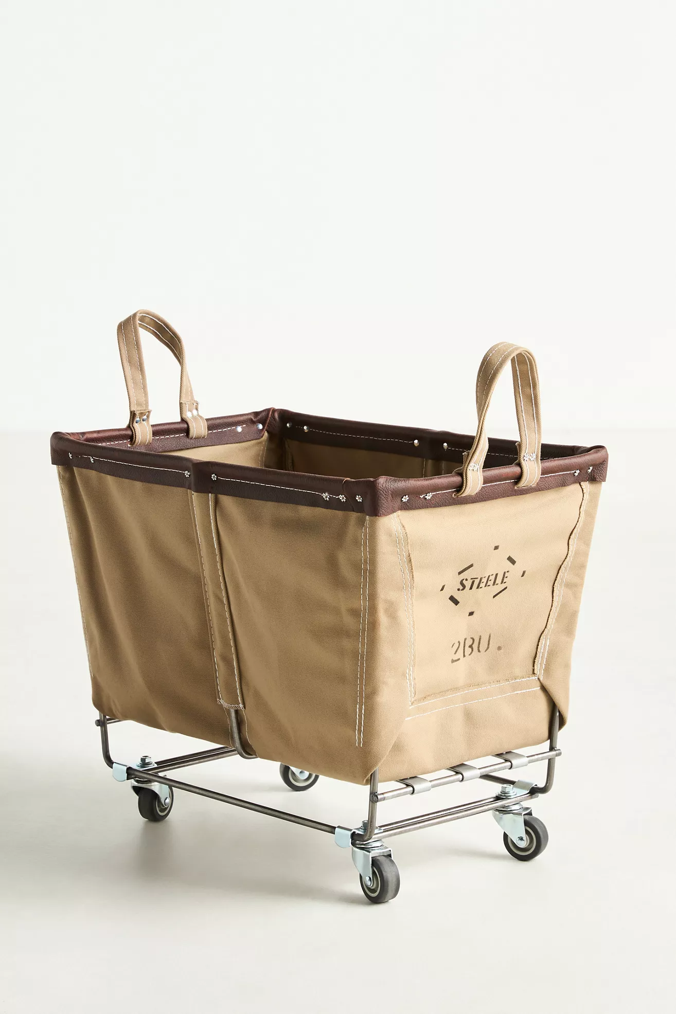 Medium Mobile Canvas Bin