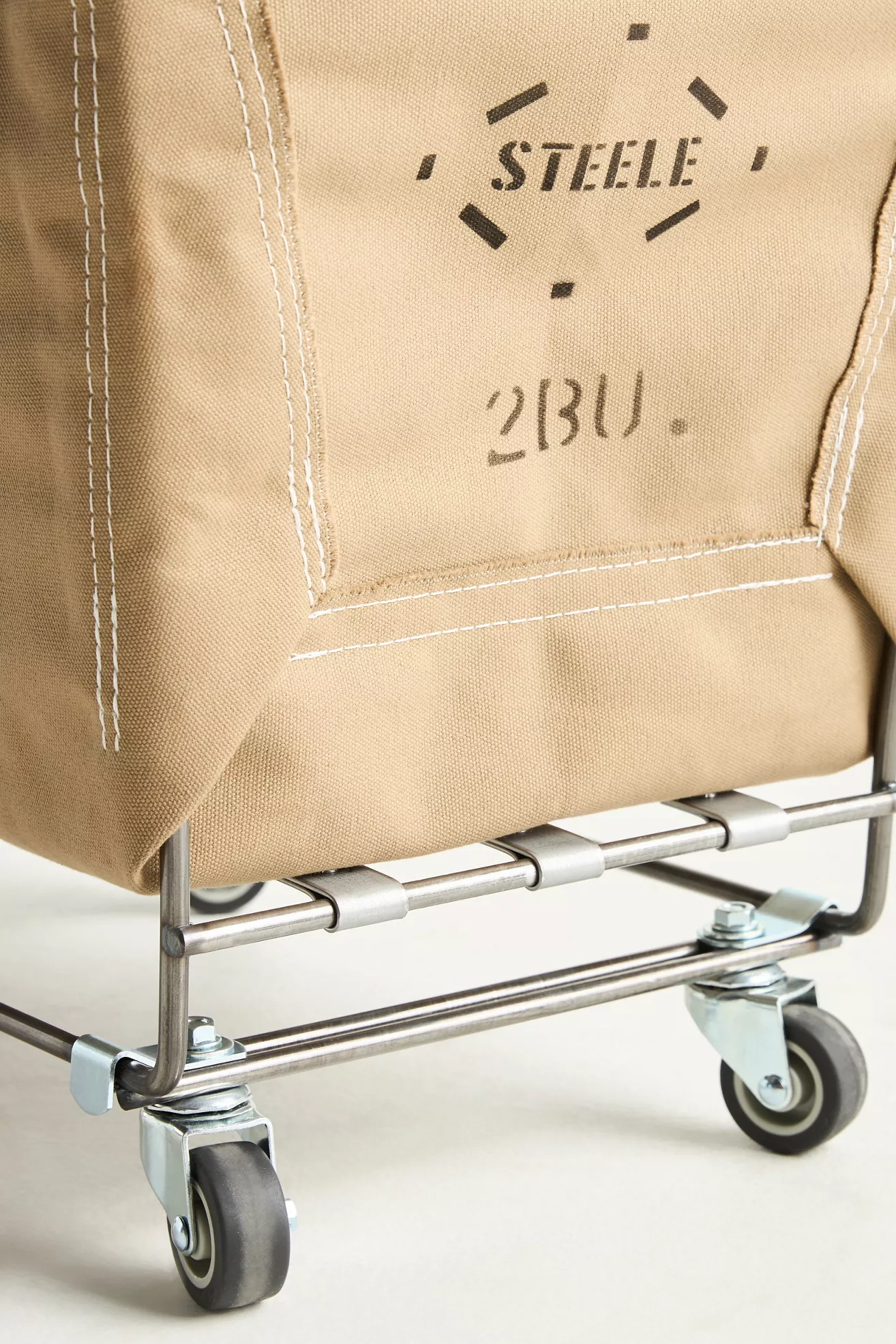 Medium Mobile Canvas Bin - thumbnail 3