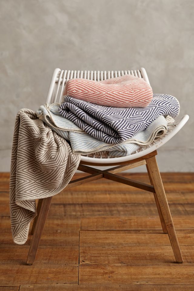 John Robshaw Woven Cotton Throw #2