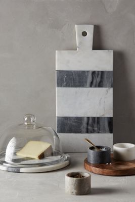 Striped Marble Serveware