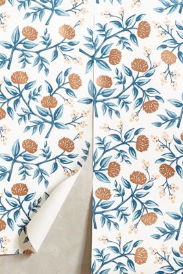 Floral Patina Wallpaper