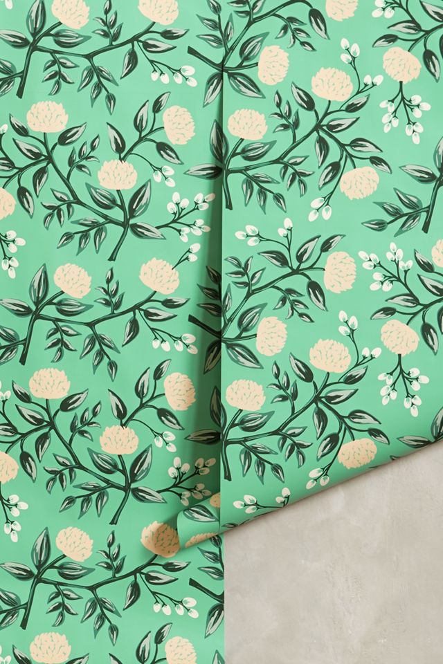 Floral Patina Wallpaper