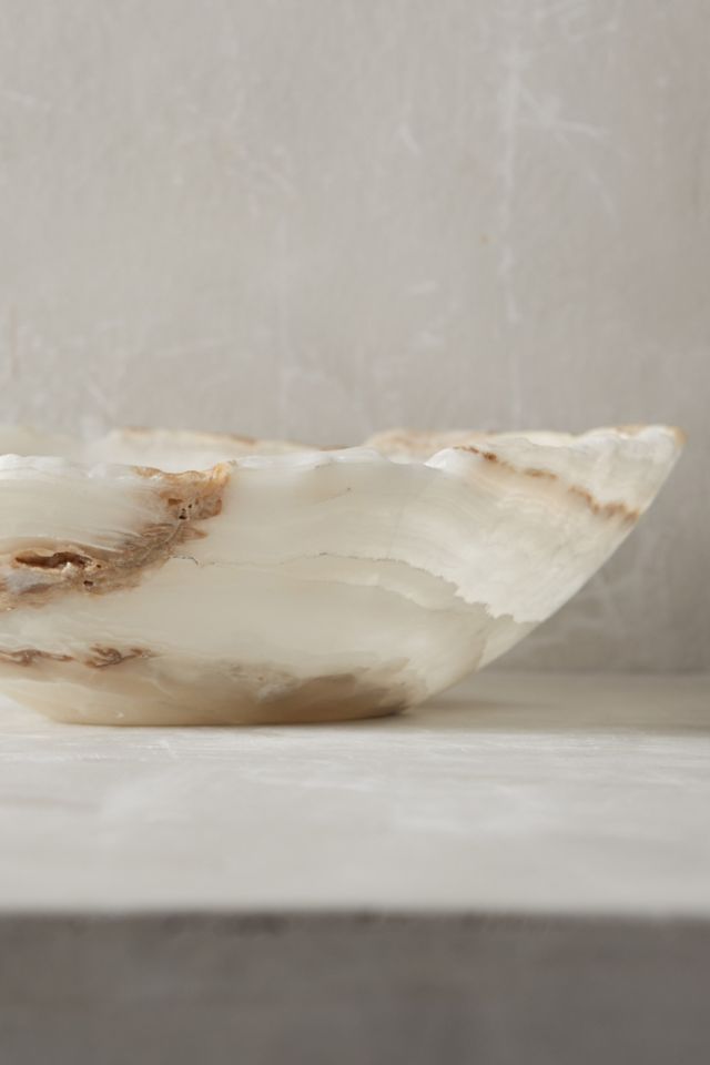 Raw-Edged Onyx Bowl #2