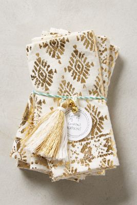 Arbor Floret Cocktail Napkins
