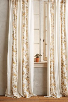 Scrolled Quills Curtain